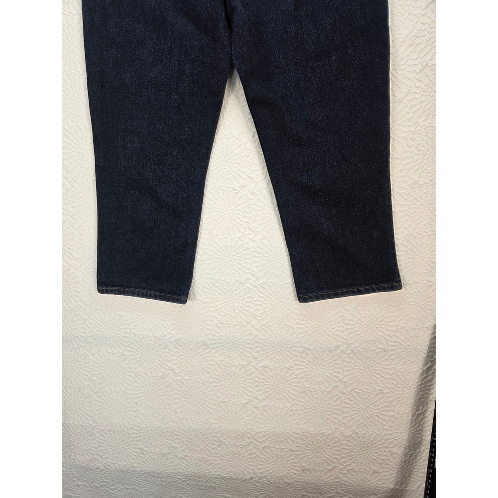 Lauren Ralph Lauren Cropped Jeans Womens 4 Blue Excellent Classic Midcalf Denim - Picture 14 of 14